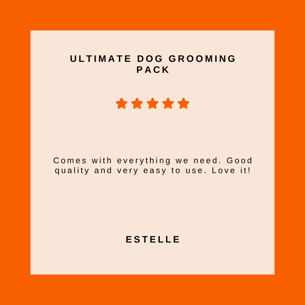 pet control hq dog grooming pamper pack